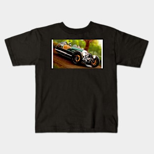 Morgan 3 Wheeler Cartoon Kids T-Shirt